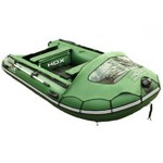 Надувная лодка ПВХ HDX HELIUM 330 AirDek Цвет Зеленый